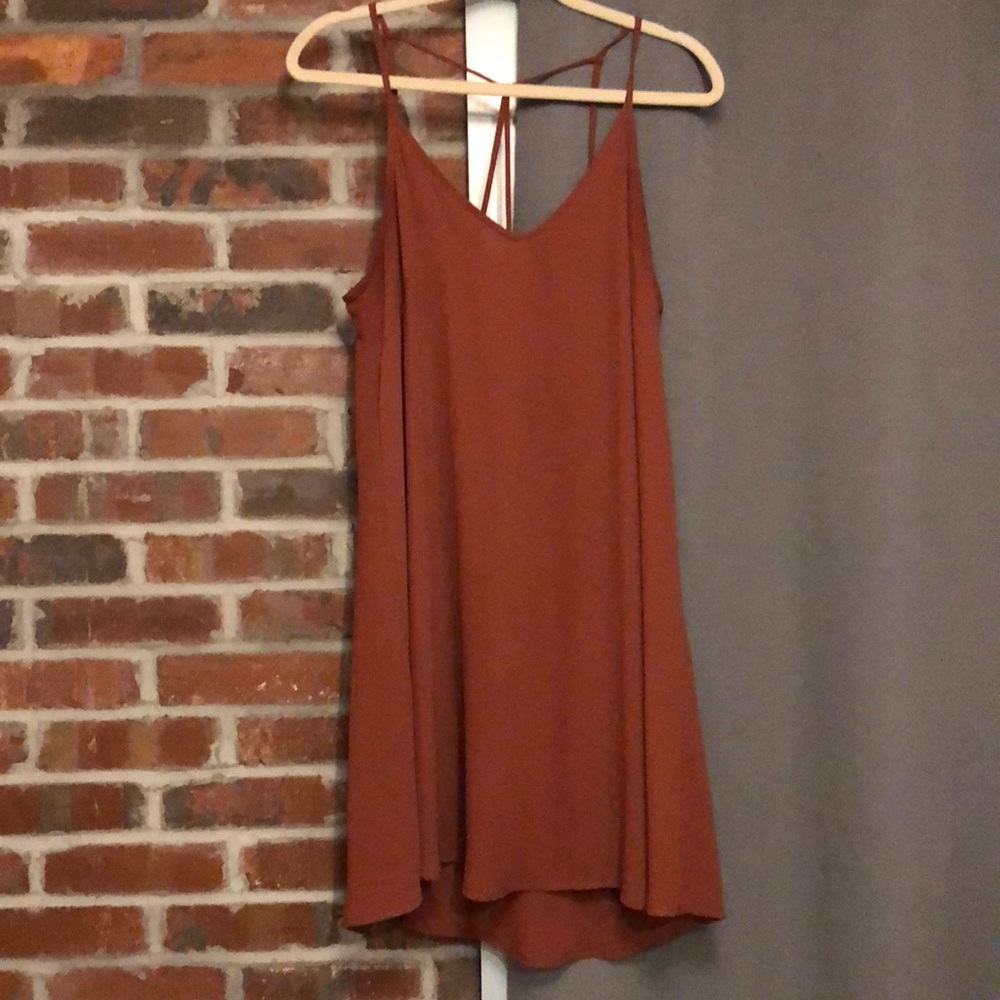Burnt Orange Lush dress